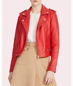 Madelaine Petsch Riverdale S03 Cheryl Blossom Red Leather Jacket