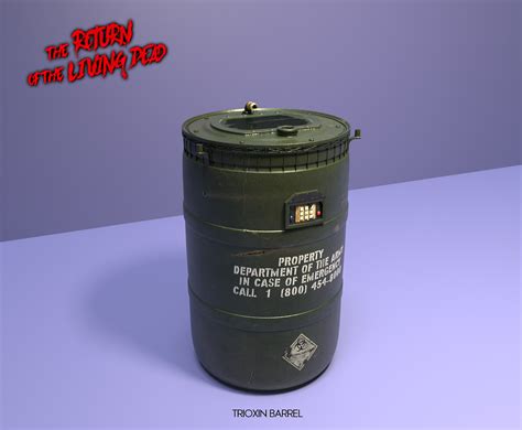 ReturnOfTheLivingDead Trioxin Barrel Finished Projects Blender