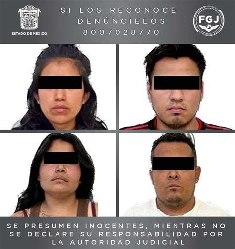 Detiene FGJEM En Ecatepec A Cuatro Integrantes De Banda Dedicada Al