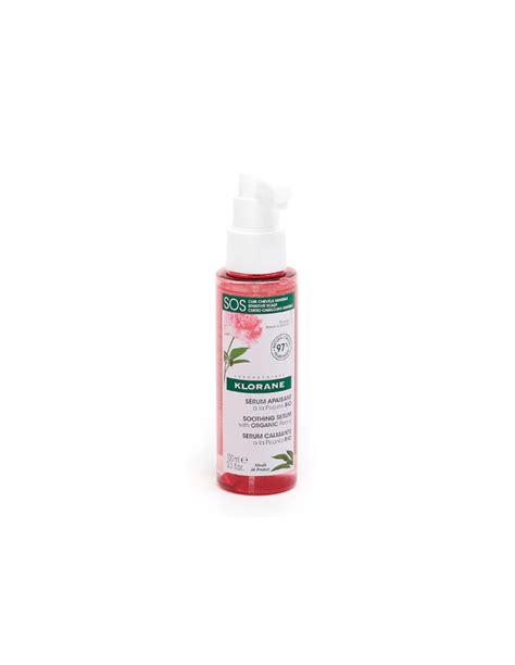 Klorane Sérum Apaisant Cheveux SOS à la Pivoine BIO Avis et Achat sur