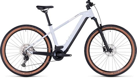 Cube Reaction Hybrid Pro Electric Mountain Bike In Flash White