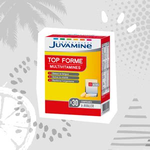 JUVAMINE Top Forme Multivitamines Aide à réduire la fatigue