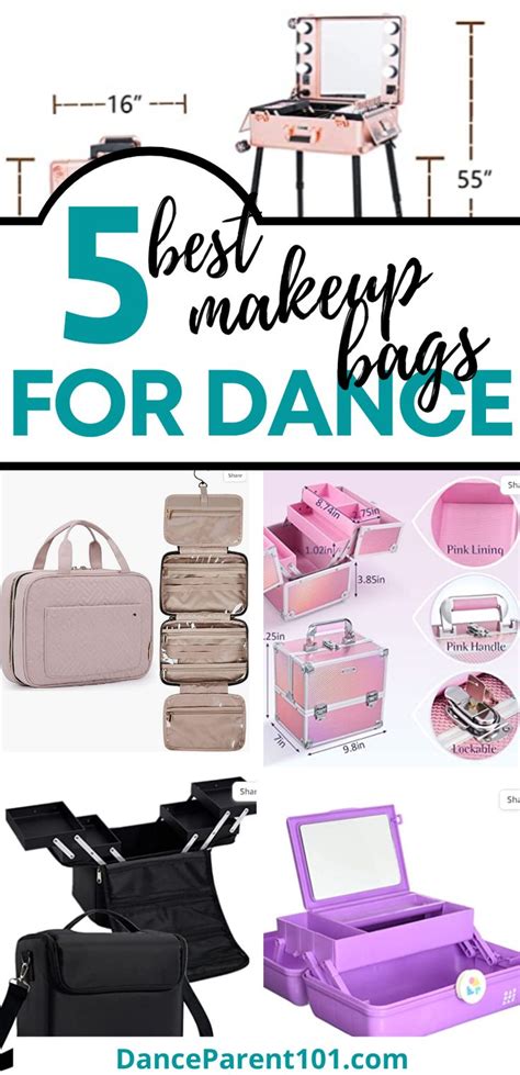 The Best Makeup Bags Cosmetic Cases For Dance Ballet In