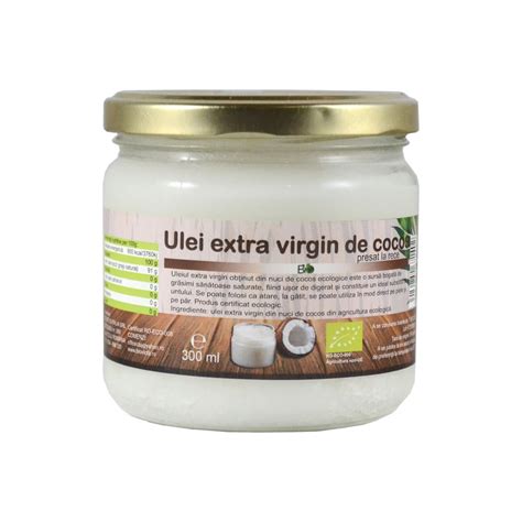 Ulei De Cocos Extra Virgin Bio Ml Emag Ro