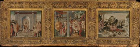 Nicola di Maestro Antonio d'Ancona | Scenes from the Life of King ...