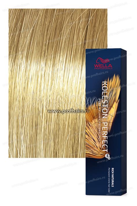 Wella Koleston Rich Natural 9/31 Очень светлый блонд золотисто ...