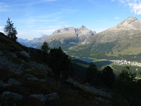 Verso Il Maloja Si Vede Il Piz Julier Fotos Hikr Org