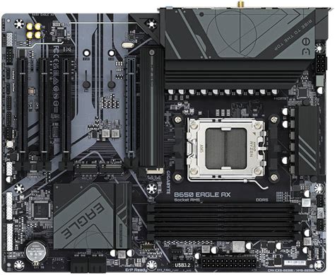 Gigabyte B650 Eagle Ax Amd Atx Motherboard Amd B650 Chipset 4x Ddr5