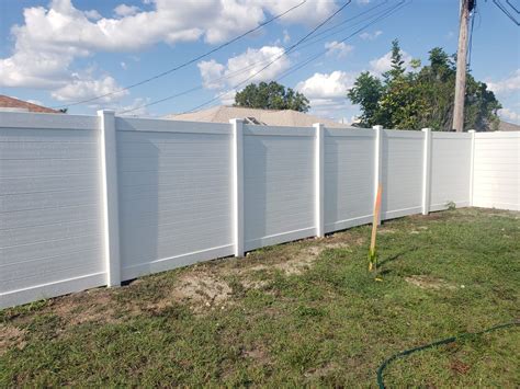 Pvc Fence Installation Cape Coral Fl Global Fence Inc