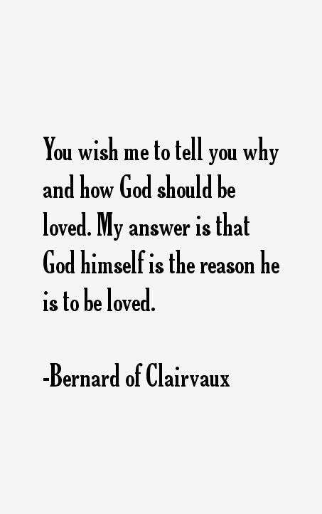 Bernard of Clairvaux Quotes & Sayings