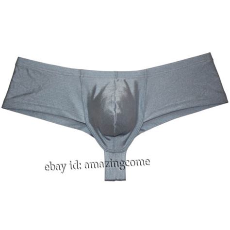 Men S Liquid Cheeky Boxer Briefs Underwear Male U Briefs Brazilain Bikini Trunks Ebay