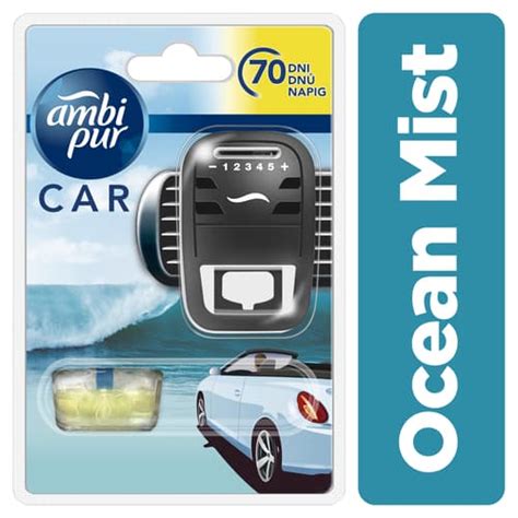 Ambi Pur Car Ocean Mist Osv Ova Vzduchu Do Auta Startovac Sada Ml