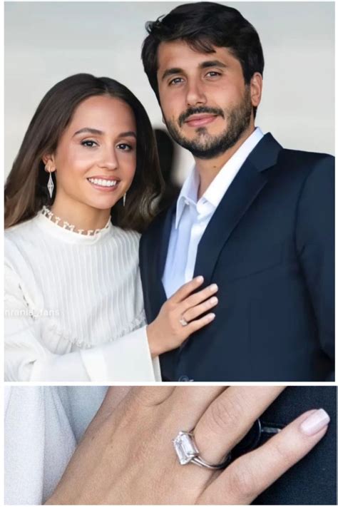 A Look At The Engagement Of Princess Iman Of Jordan And Jameel