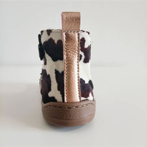 Flexi Nens Botín Mucca Kobe Marrón Nude Ceibes