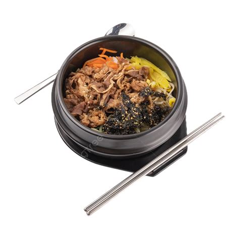 Stone Pot Bibimbap Snack Stone Pot Lifestyle Meal Bibimbap Korean