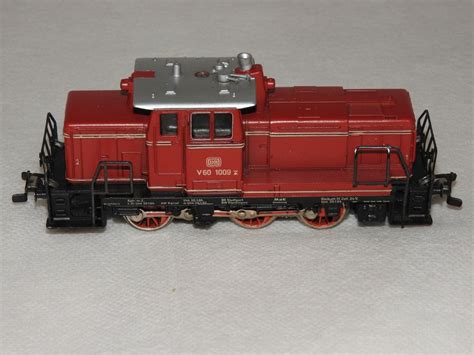 Märklin 3065 DB V60 Rangierlok rot mit Telex Kupplung Kaufen auf