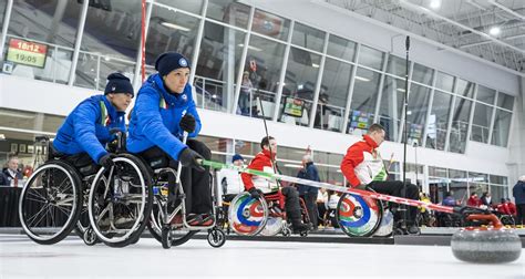 Wheelchair Curling Mondiali Nella Terza Giornata LItalia Lotta Ma