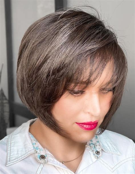 Short Layered Face Hugging Bob Bob Haircut With Bangs Bob Hairstyles