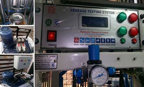 PRC Stainless Steel Leakage Testing Machine For Flange Water Dip Type