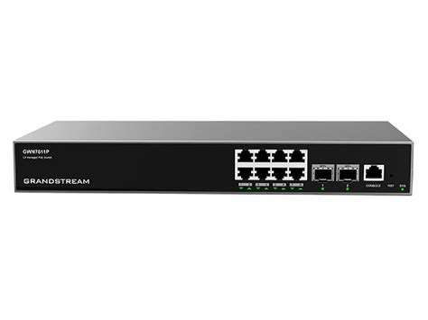 8 Port Gigabit Layer 3 Managed Poe Switch Grandstream Andquo Atehno