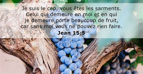 Jean 155 Verset De La Bible