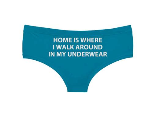 In My Home Walk Around Underwear Sexy Lingerie Push Up Briefs Etsy