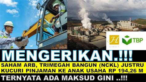 MENGERIKAN Saham ARB Trimegah Bangun NCKL Justru Kucuri