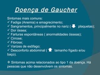 Doença de gaucher PPT