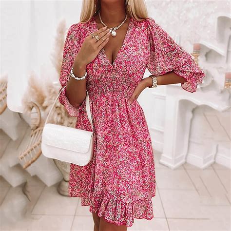 Up To 30 Off Clearance Akafmk Summer Dresses 2024women Summer A Line Beach Sundressessummer