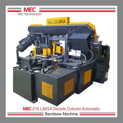 MEC 210 LMGA NC Fully Automatic Double Column Bandsaw Machine On Lmg