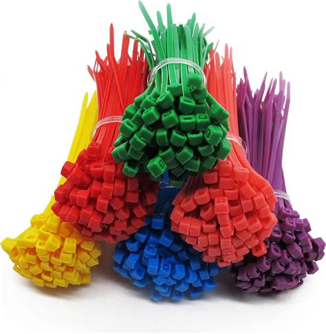 3185 Series Coloured Cable Ties Packs Of 100 Uniclamp