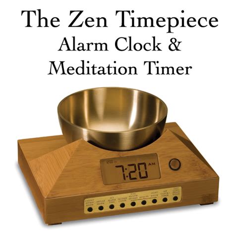 Image of a meditation timer with a bowl gong