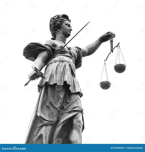 Statue Of Lady Justice Justitia Stock Image Image Of Judicial