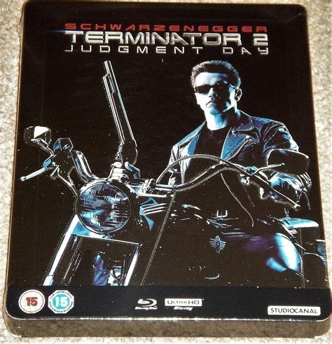 Terminator 2 Judgement Day 4k Ultra Hd Limited Edition Glow In The Dark Steelbook Import