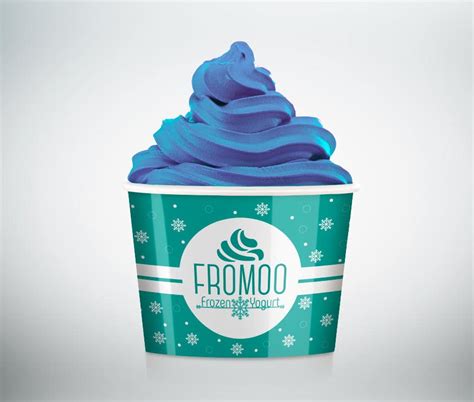 Frozen Yogurt Cup Design