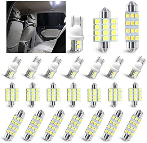 Amazon Stymart 24 PCS Interior Car Lights Dome Light Car Bulb Kit