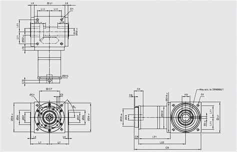 Atb Fh Series Black Oxidized Spiral Bevel Gearbox Apex Dynamics