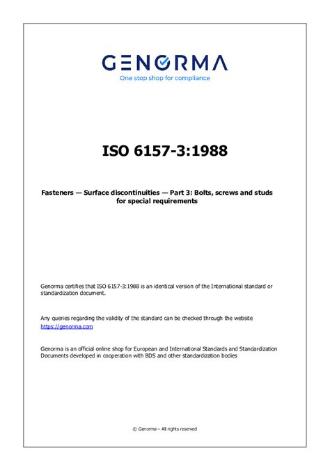 ISO 6157-3:1988