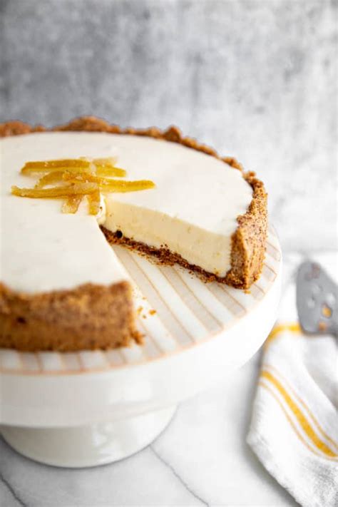 Creamy Lemon Pie with almond crust | From Scratch Fast - Recipes & meals from scratch for busy ...