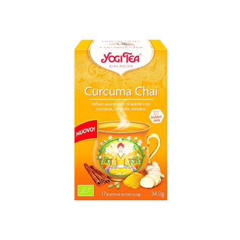 Yogi Tea Chai Curcuma 17 Bolsitas