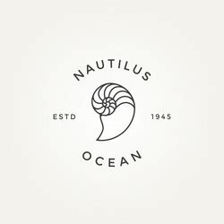 Nautilus Logo Vector Images (over 1,100)