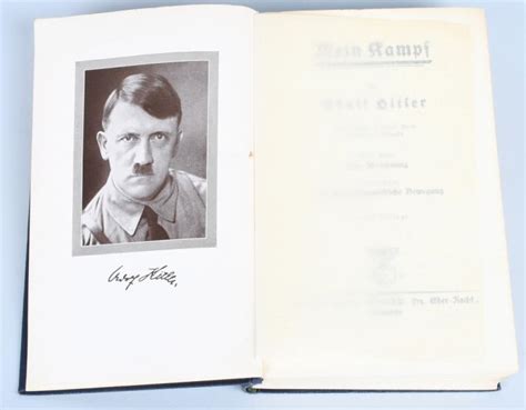 Sold Price Wwii Nazi German Mein Kampf American Inscr March