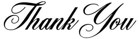 Thank You Png Images Transparent Background Png Play