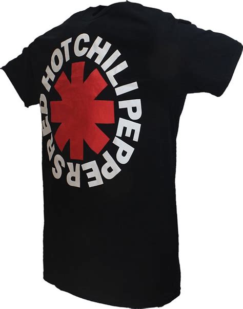 Red Hot Chili Peppers Asterisk Band T Shirt Officiële Merchandise S