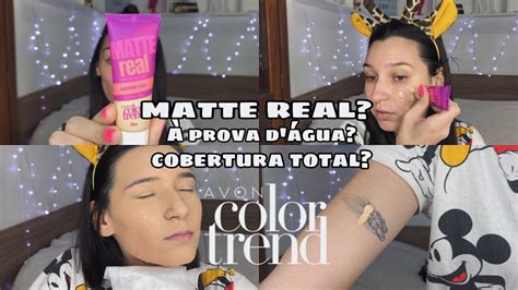 TESTEI A BASE MATTE REAL DA AVON É TUDO ISSO MESMO MILENA SCIENZA