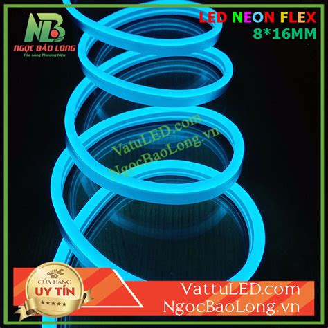 Led neon Sign màu xanh ngọc 12V bản 8*16mm - Vật tư LED NGỌC BẢO LONG ...