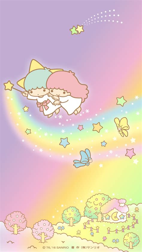 Sanrio, Wallpaper, And Little Twin Stars Image - Iphone Little Twin Stars - 640x1136 Wallpaper ...