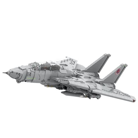 F-14A Tomcat (Top Gun) DIGITAL INSTRUCTIONS – Plane Bricks