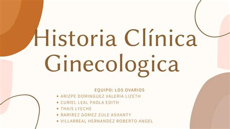 Historia Clínica Ginecológica Alondra Franco uDocz