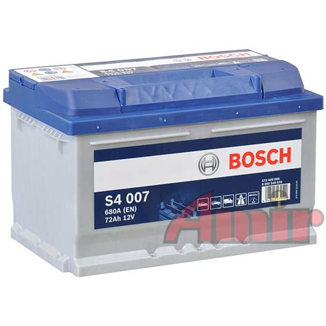 Akumulator Bosch S4 12V 72Ah 680A S4 007